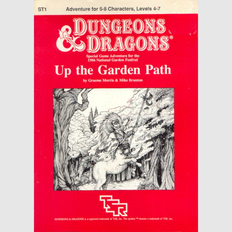 ST1: Up the Garden Path (May 1986)