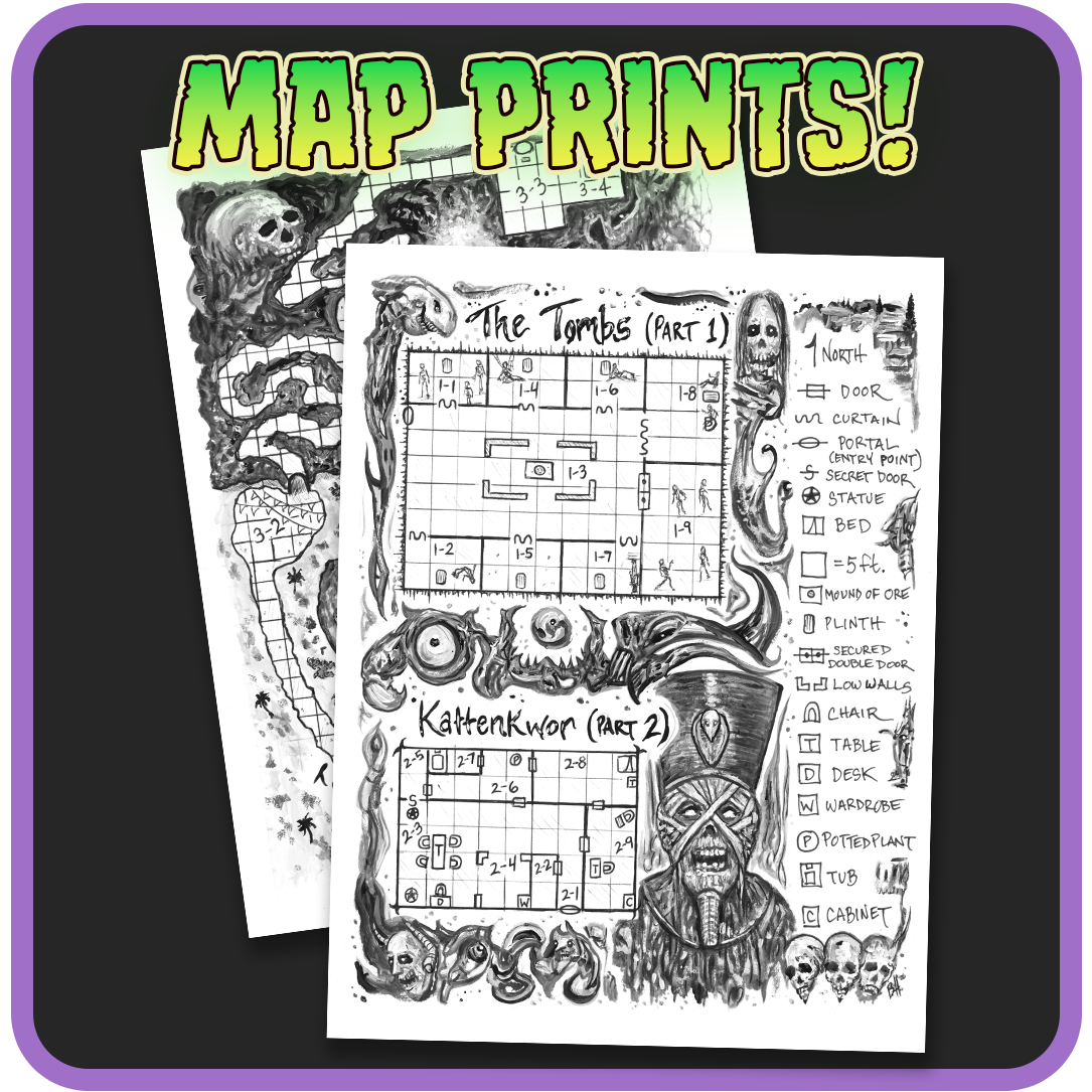 The Eye of God MAPS
