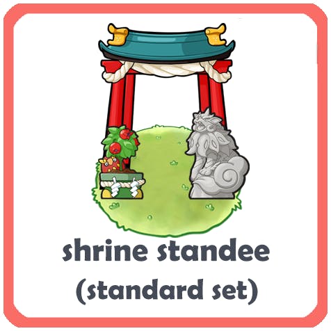 Shrine standee