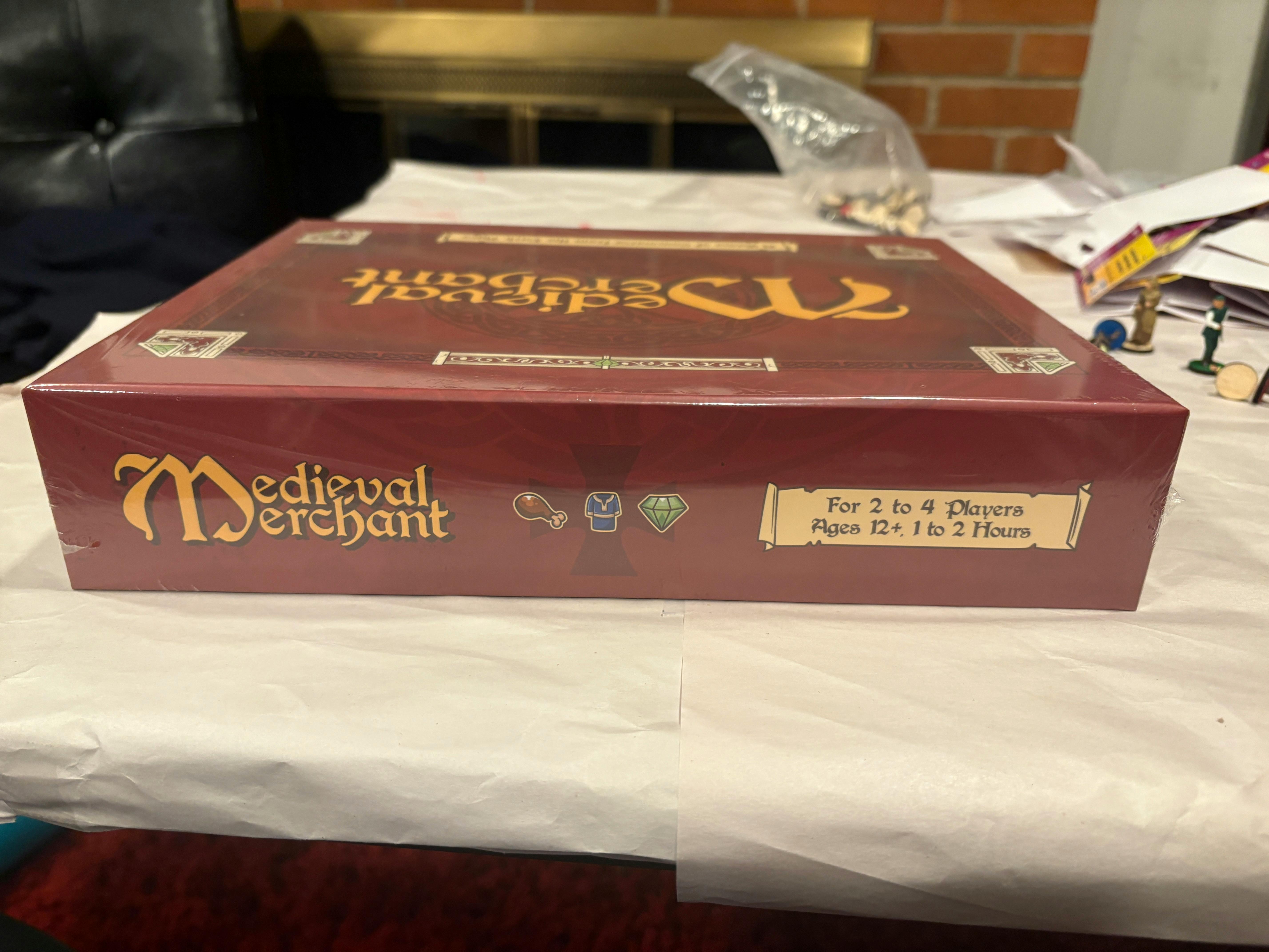 Medieval Merchant, a unique buying and selling board game. Project ...