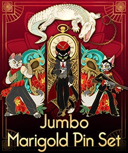 Marigold Enamel Pin Set