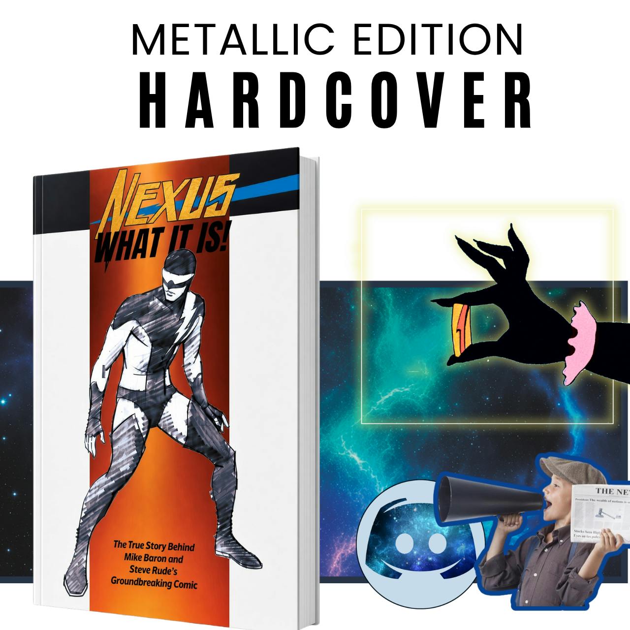 Metallic Hardcover