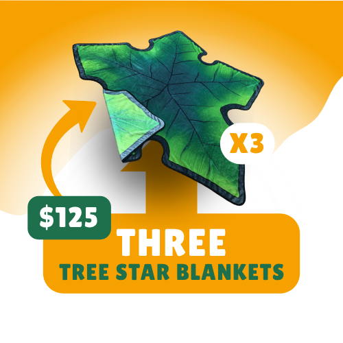 Three Tree Star Blankets!