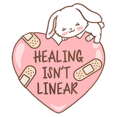 "Healing isn't linear"