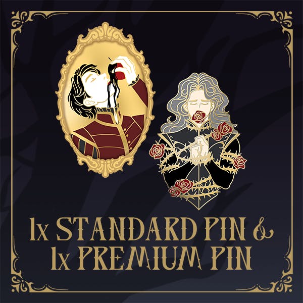 1 Standard, 1 Premium pin