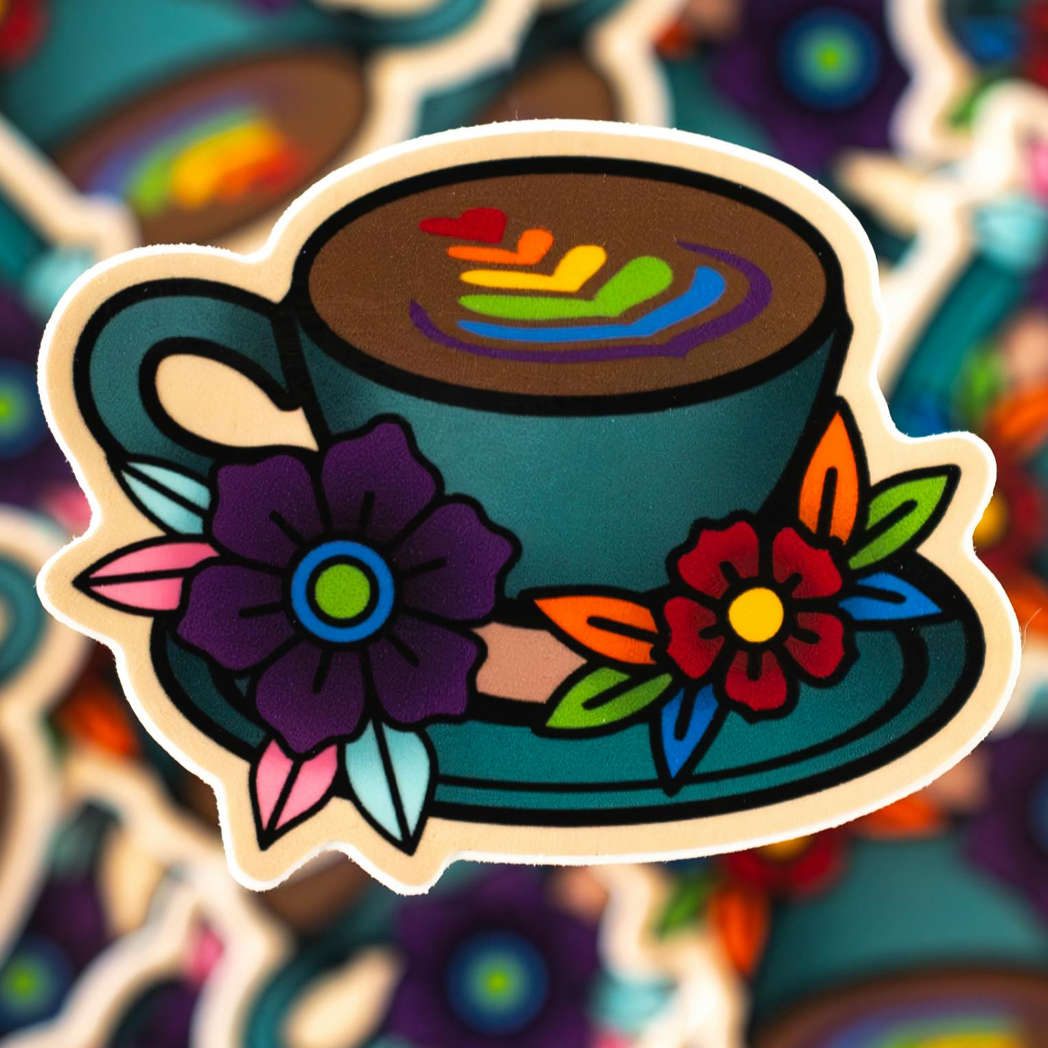 Cup of Pride Sticker (Overstock*)