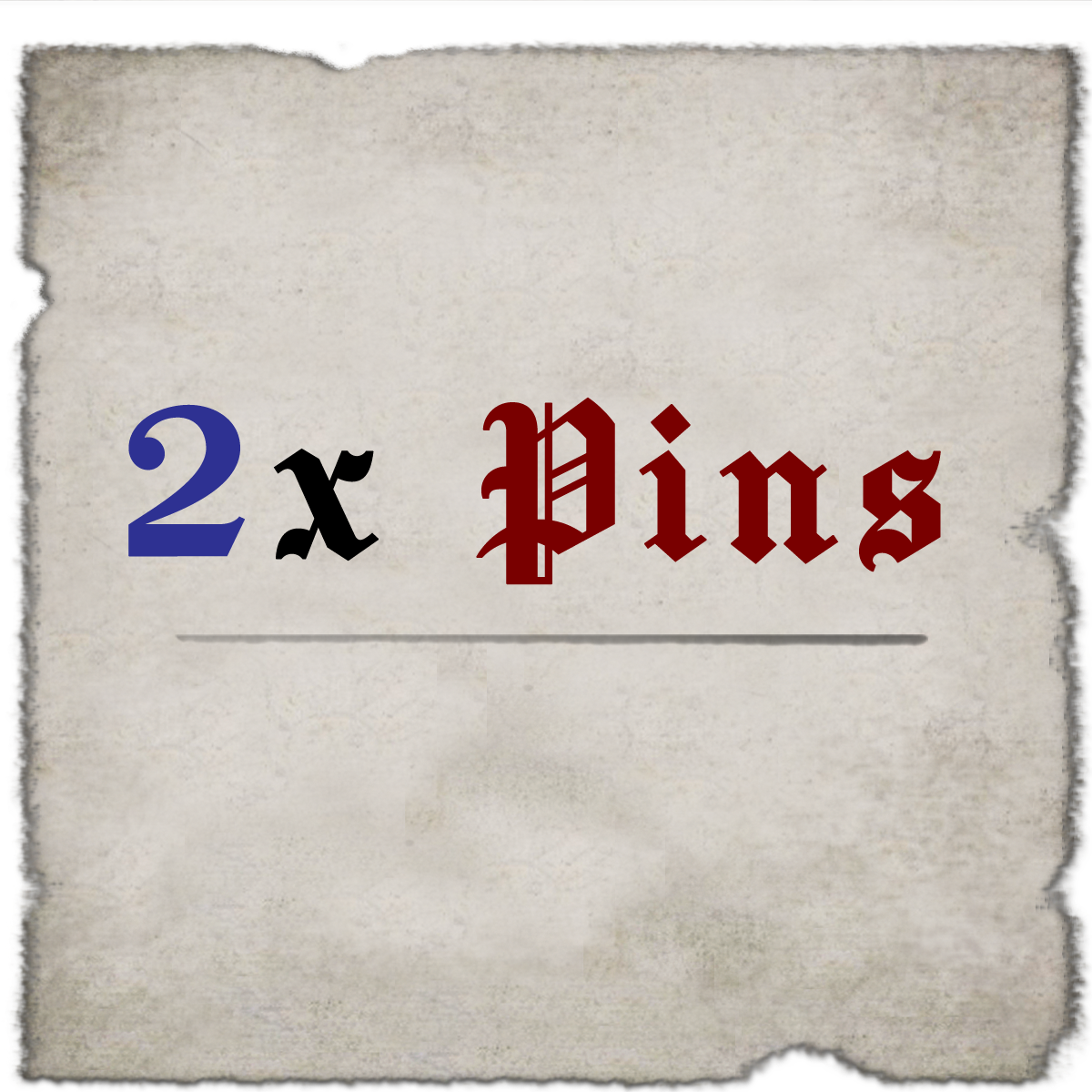 2x Pins