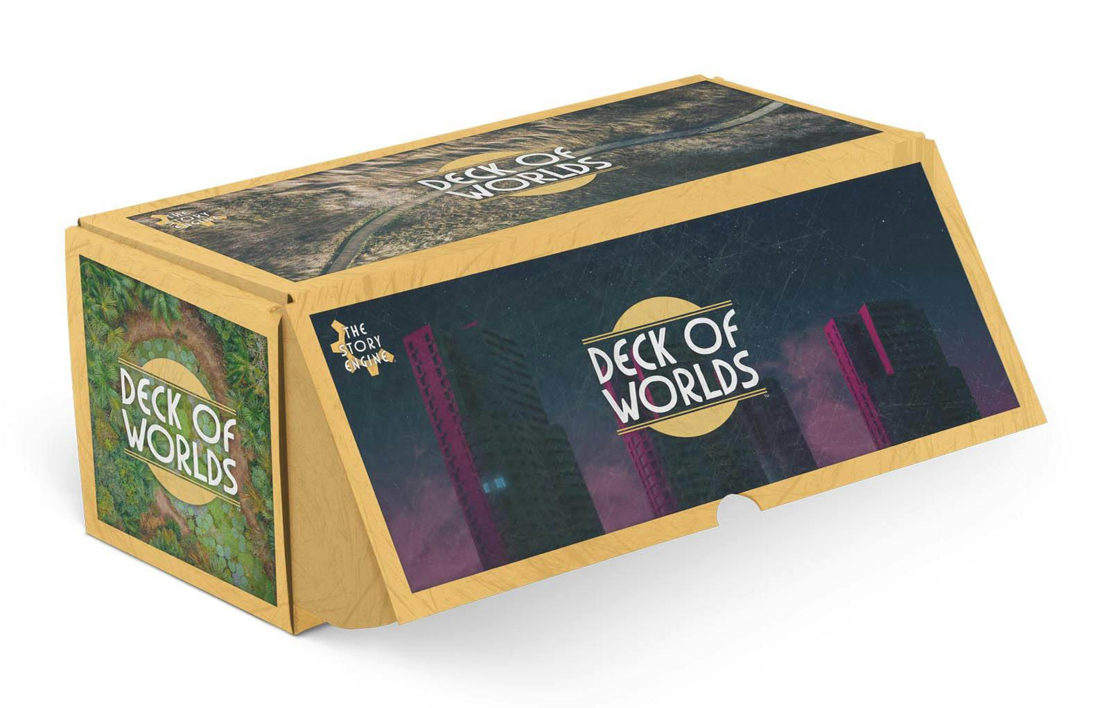 Folding Storage Box: Tower (Worlds) Design