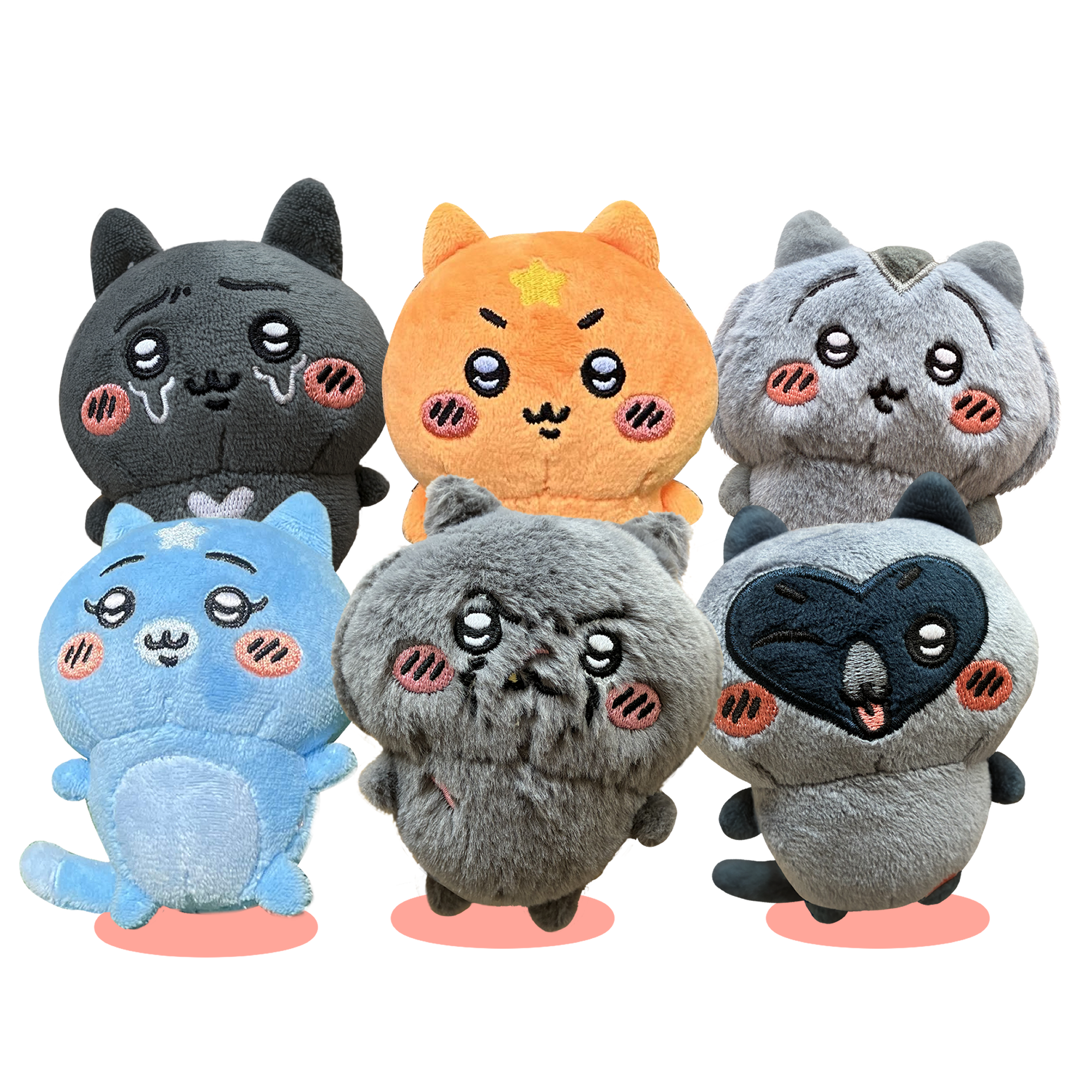 Six ChiiWarrior Plush