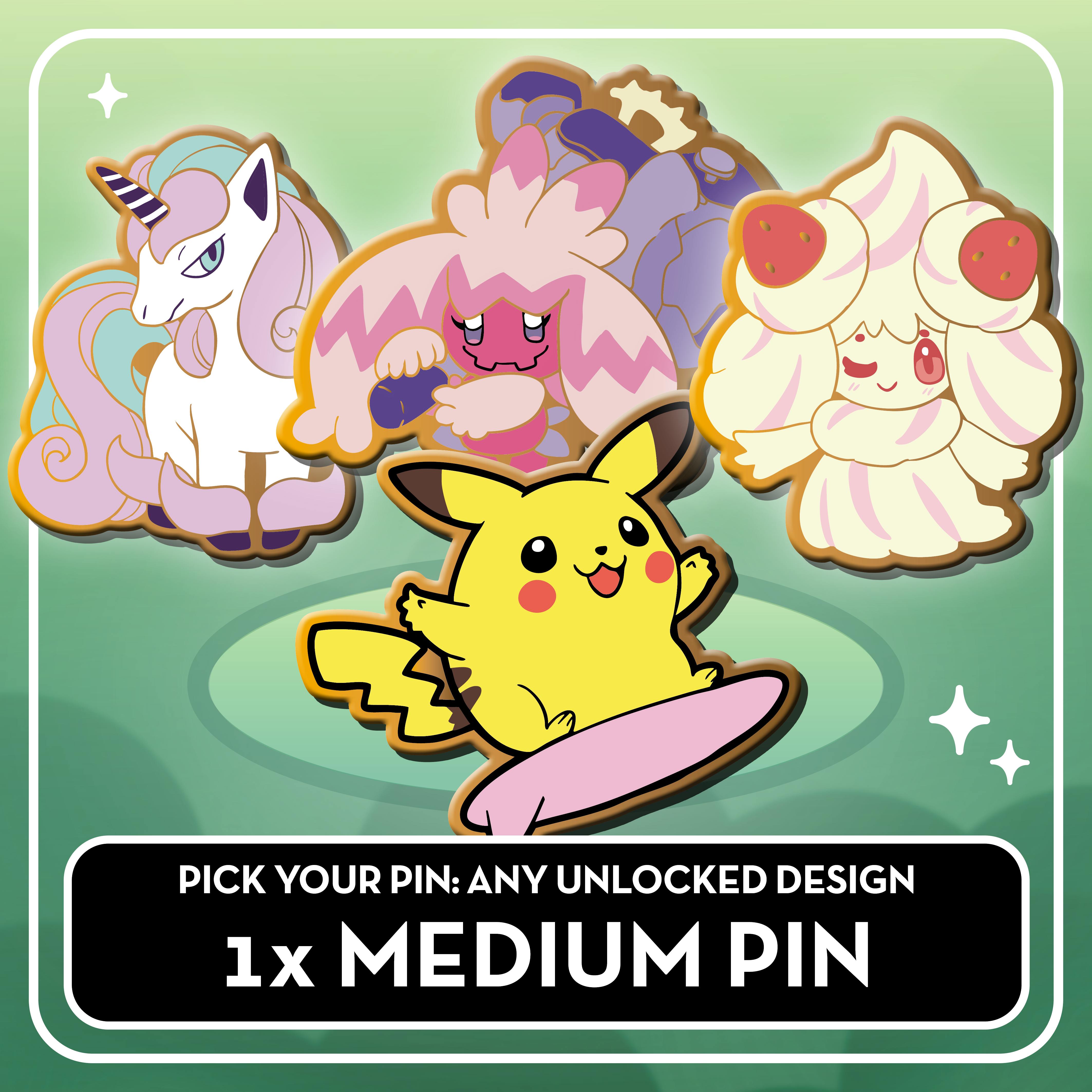 1x Specific Medium Pin (Choose any unlocked pin)