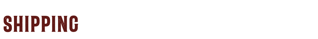 A header reading: Shipping