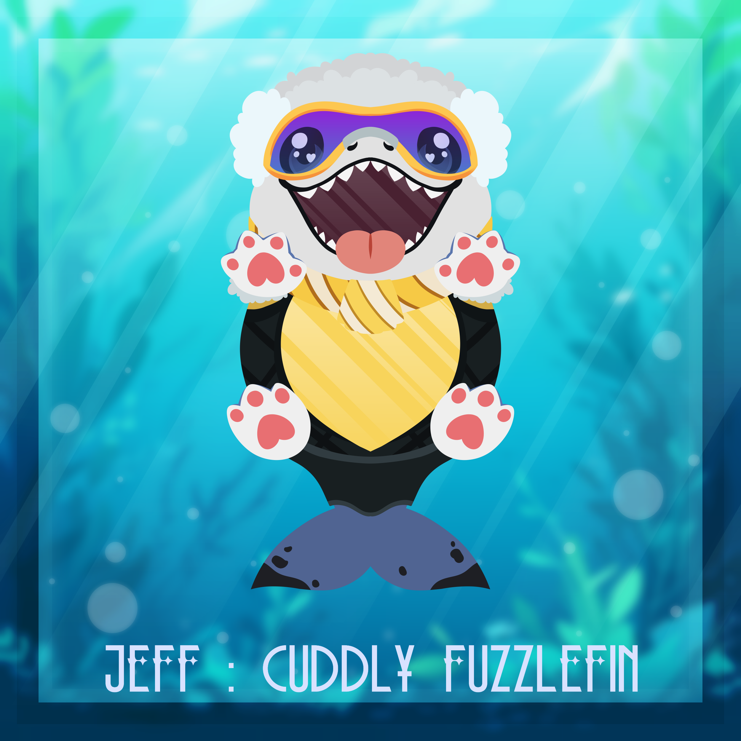 🧸 [ADD-ON] 🩵 Cuddly Fuzzlefin ; Panel & Insert ! 🧸
