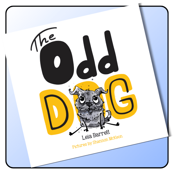 Signed Hardcover of The Odd Dog