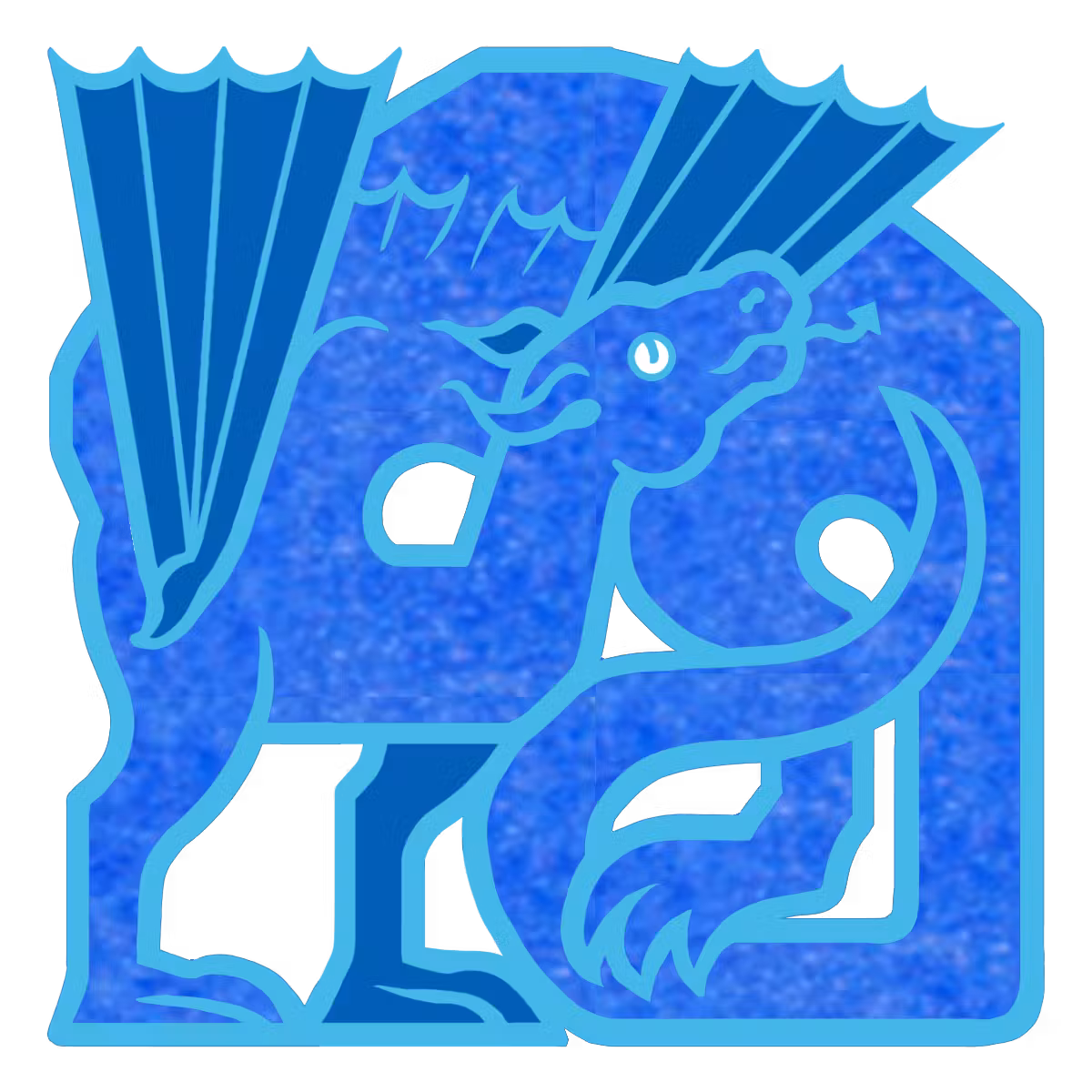 Glitter Blue
