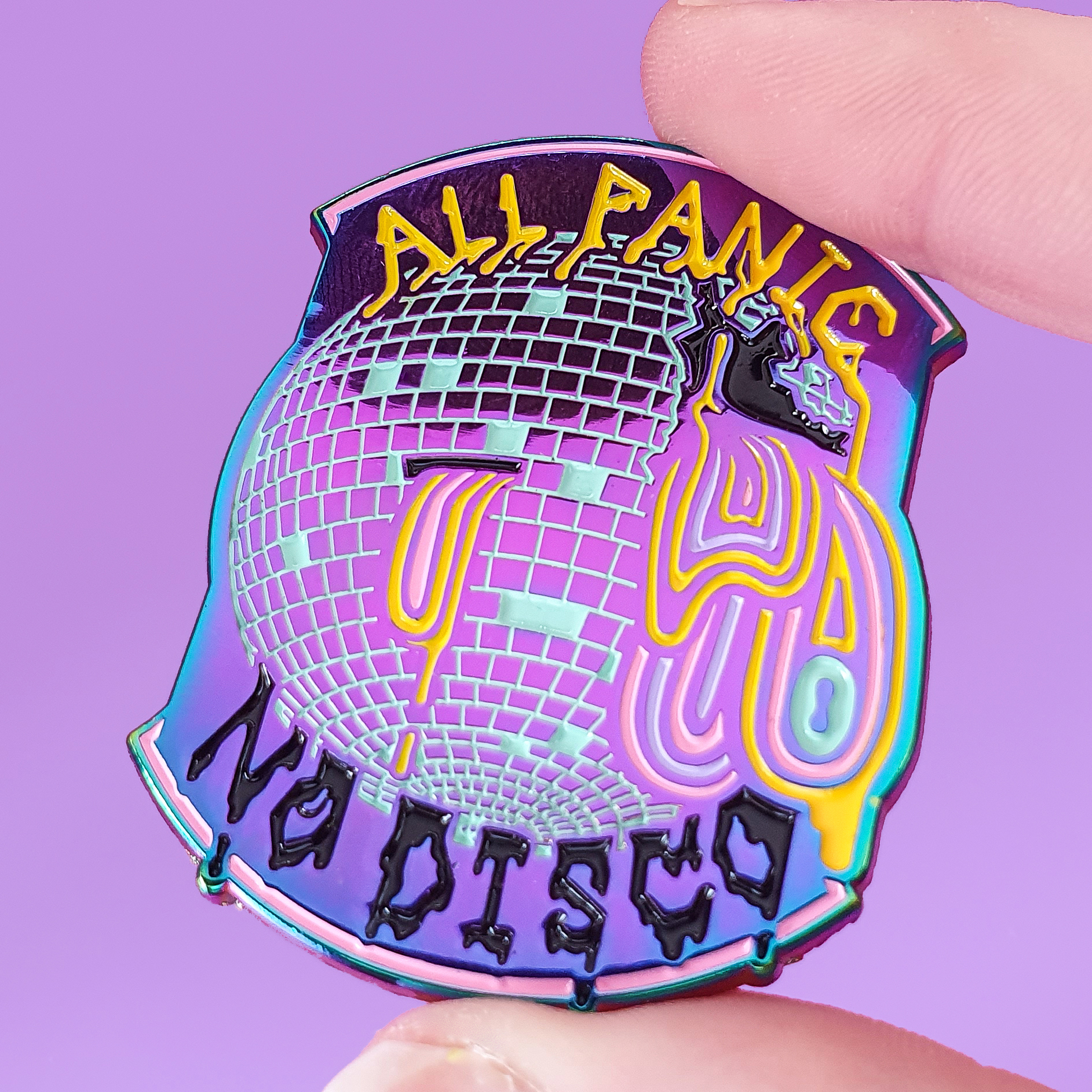 All Panic No Disco Pin