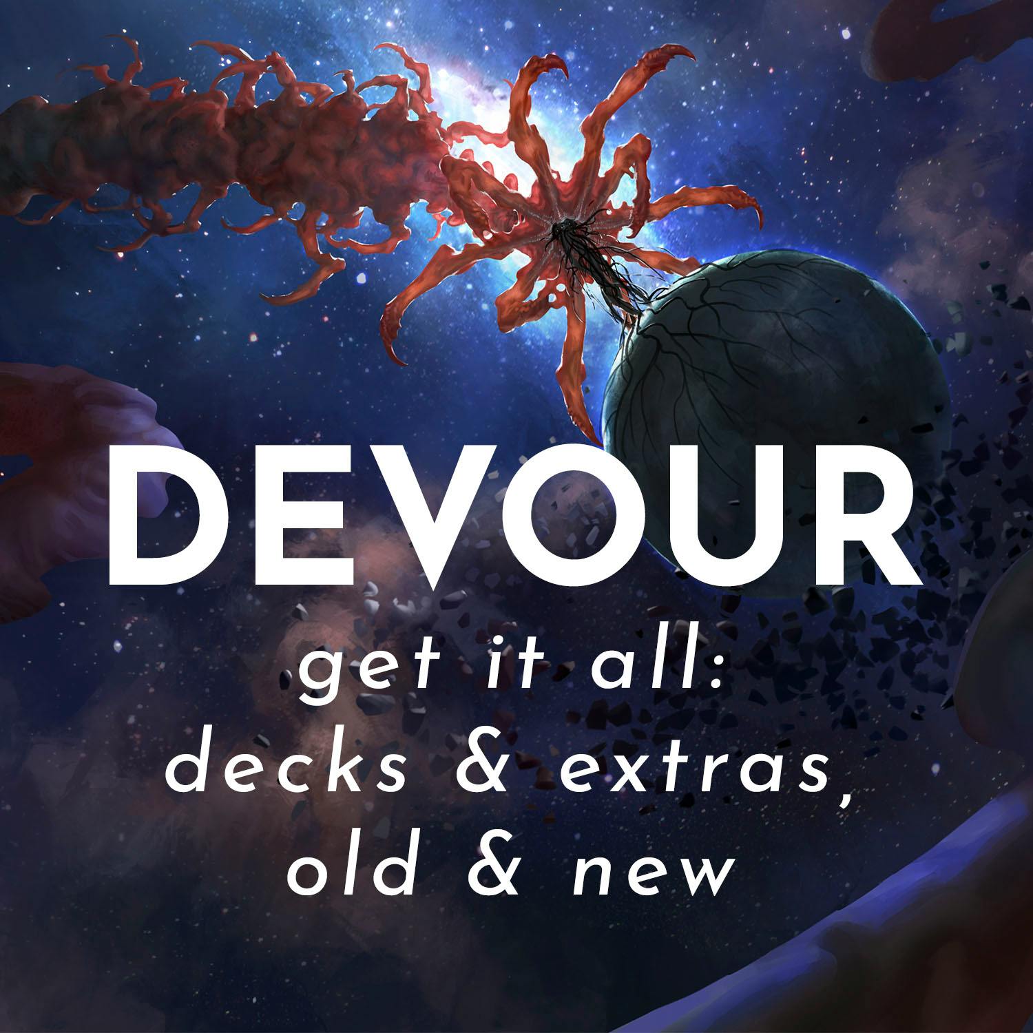 /|\(°,,,°)/|\ DEVOUR Collector Bundle (New AND Old Decks + Extras)