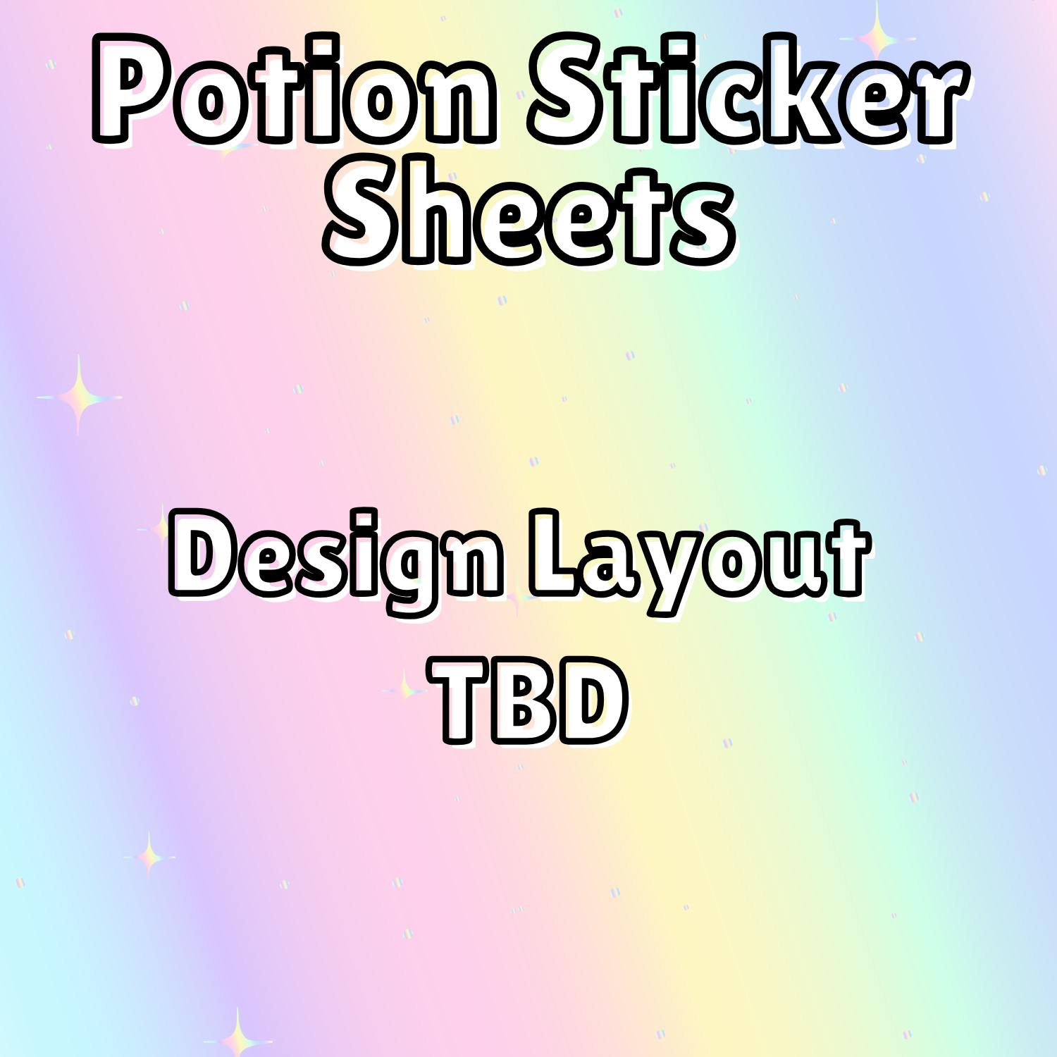 Potion Sticker Sheets