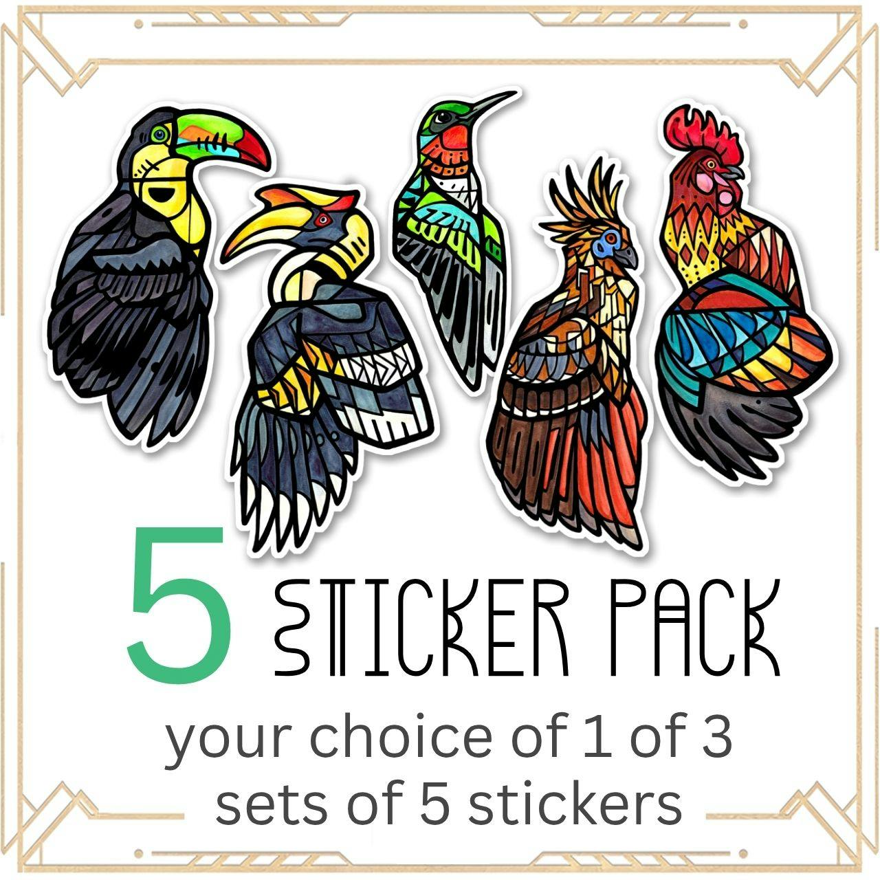 ★ 5 Sticker Pack ★