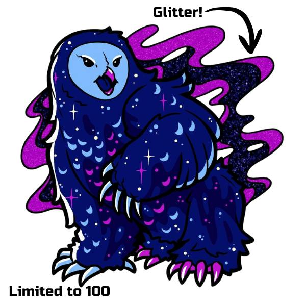 The Owlbear Ranch: Owlbear Hard Enamel Pins Project Update: 🦉🐻Only 100 ...