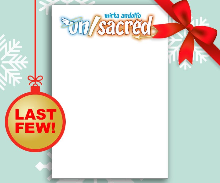 Mirka Andolfo's Un/Sacred #1 Blank Variant