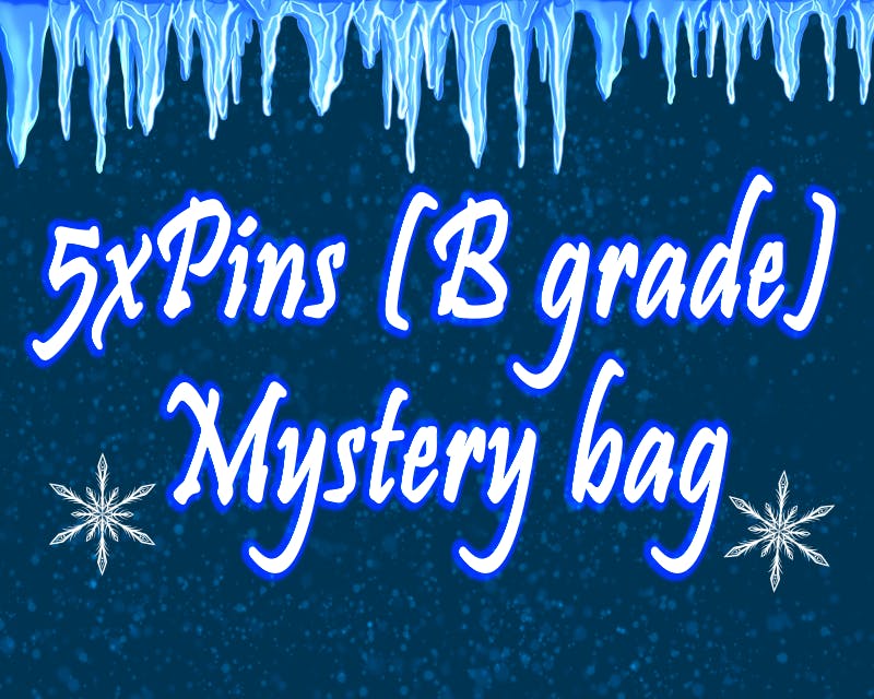5x PINS - B Grade (Blind bag)