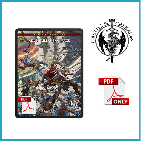 Castles & Crusades Adventurers Backpack (PDF)