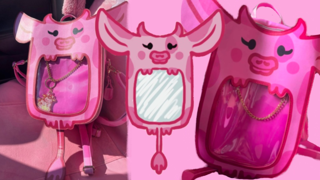 Pink Cow It’s Bag