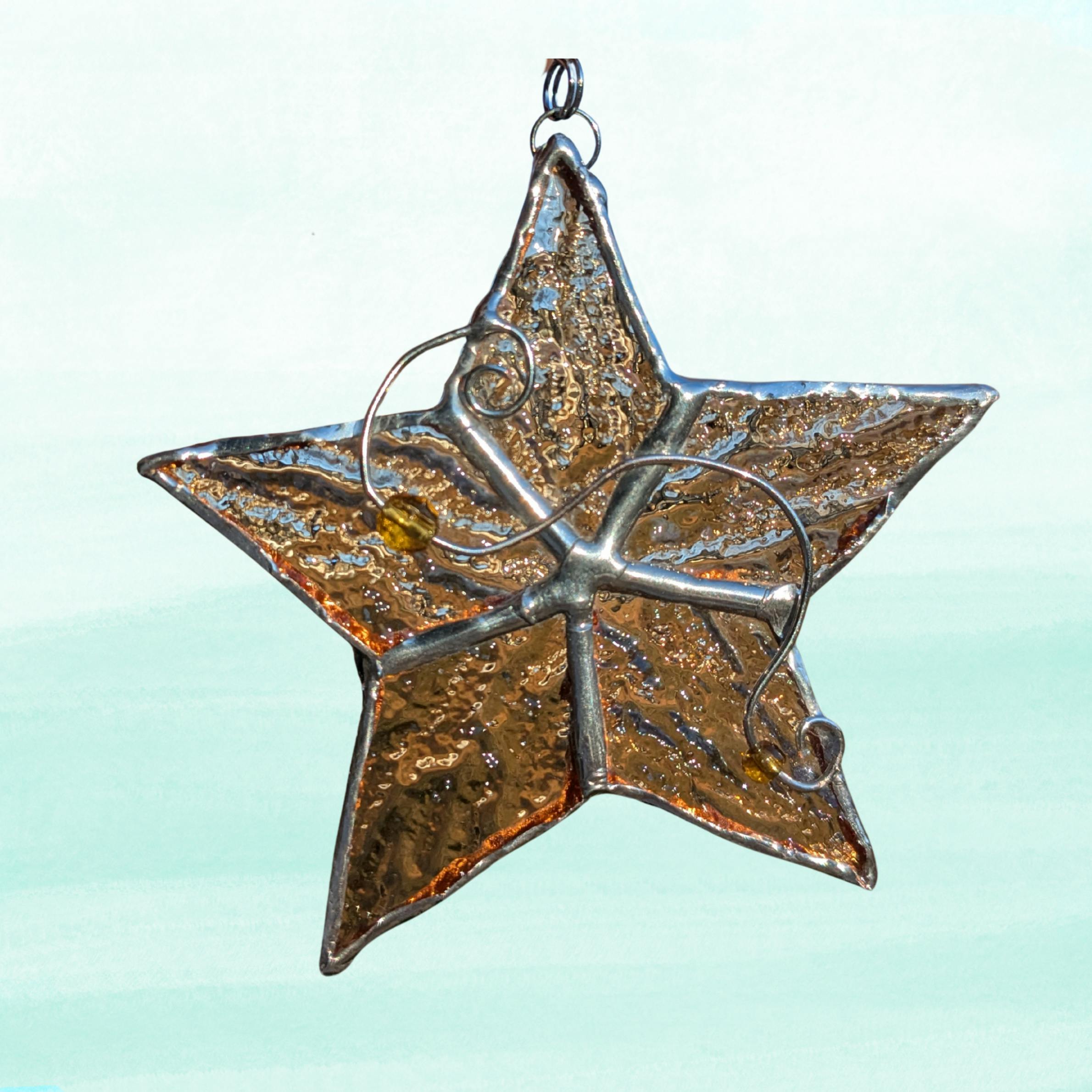 Gold Star Ornament