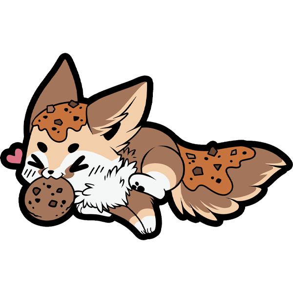 Biskie Running 3 inch Sticker