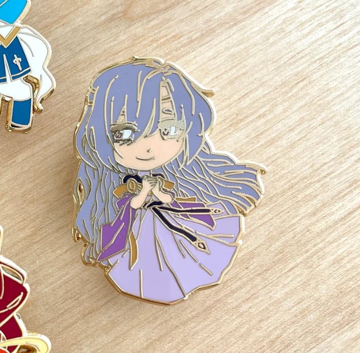 Dierdre Enamel Pin