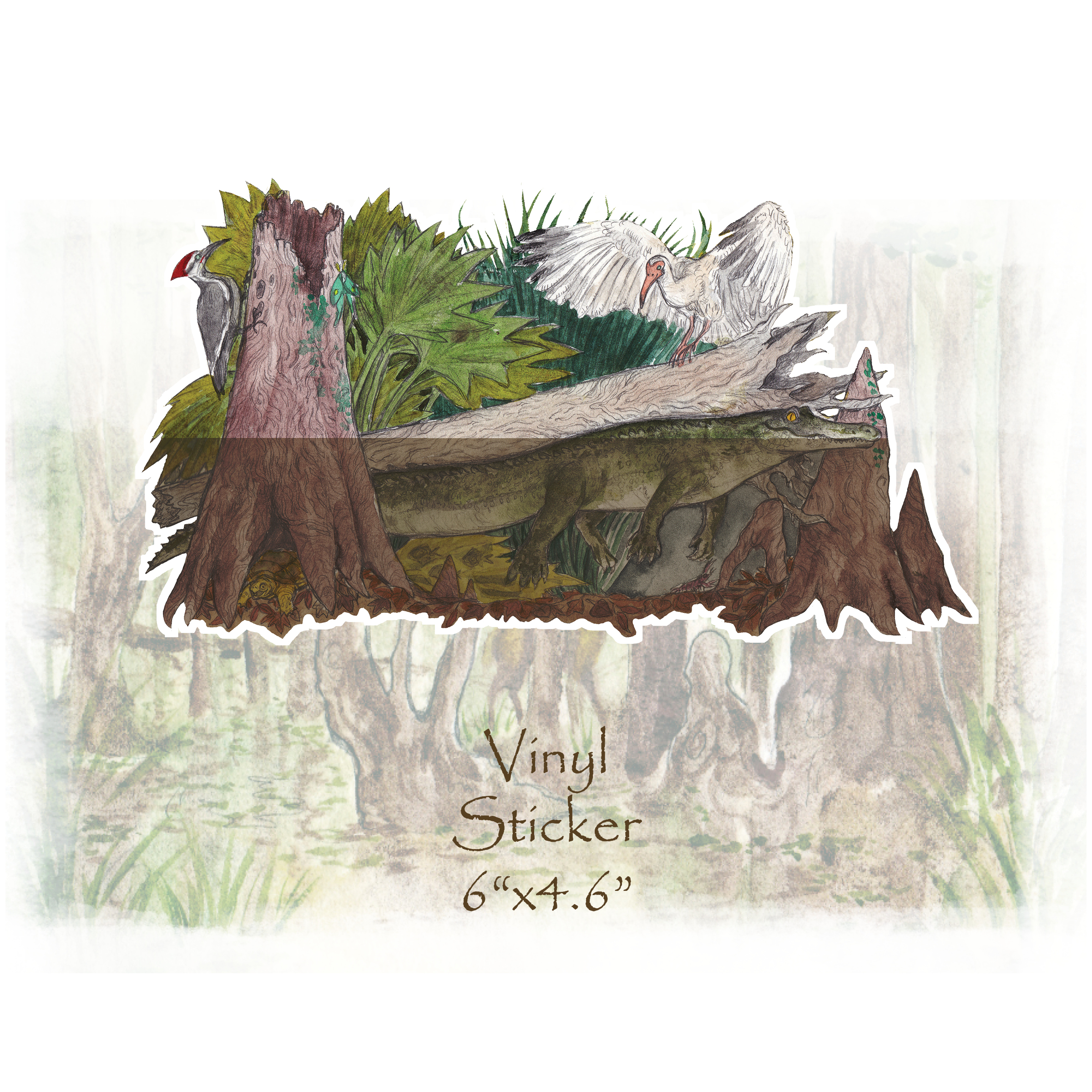 "Camouflage" Sticker