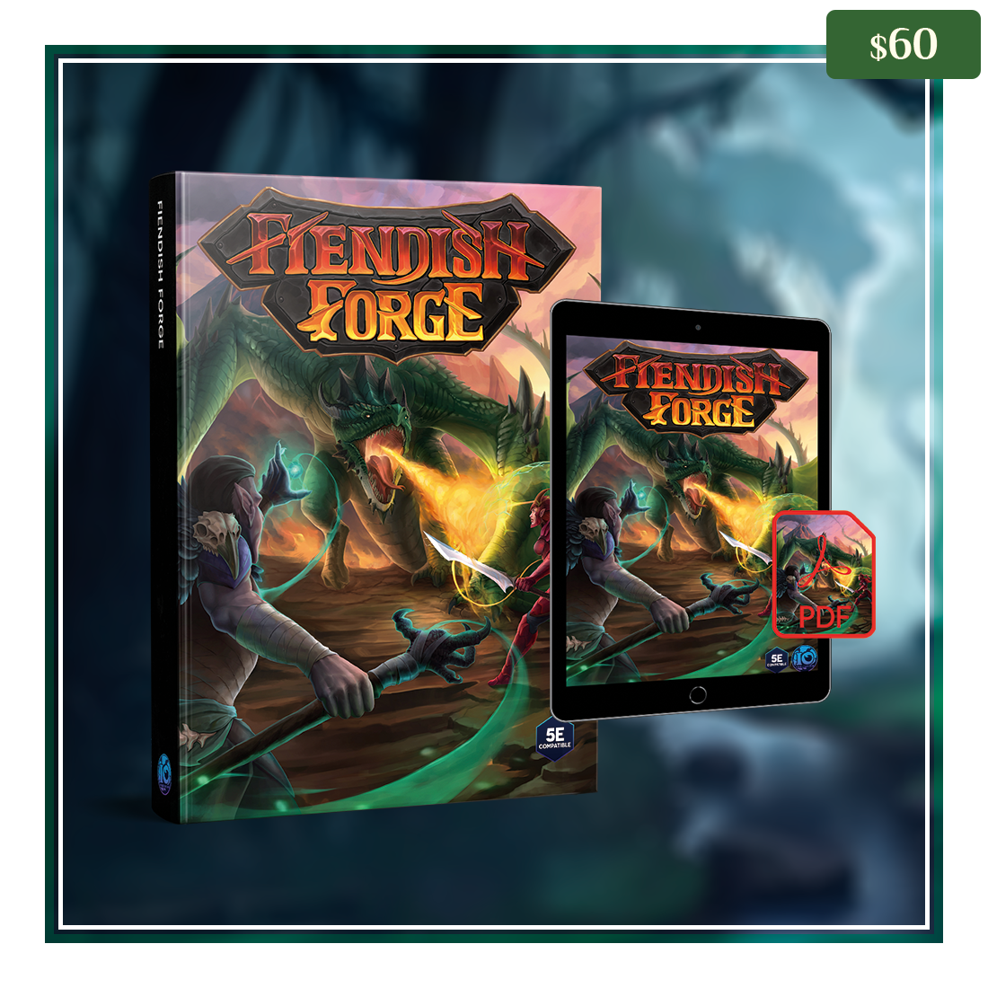 Fiendish Forge Hardcover Book + Digital PDF