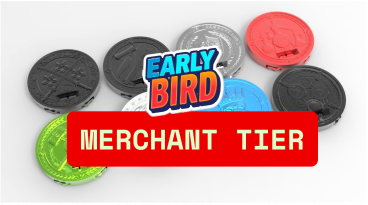 [Early Bird] Arcane Counter Coaster Merchant Tier (Only 30 Slots!)