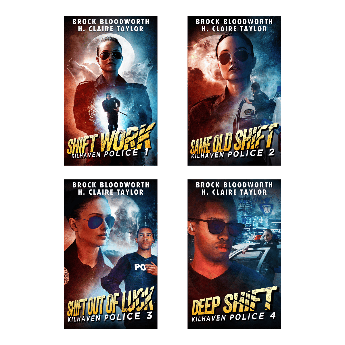 ebooks: Kilhaven Police 1-4