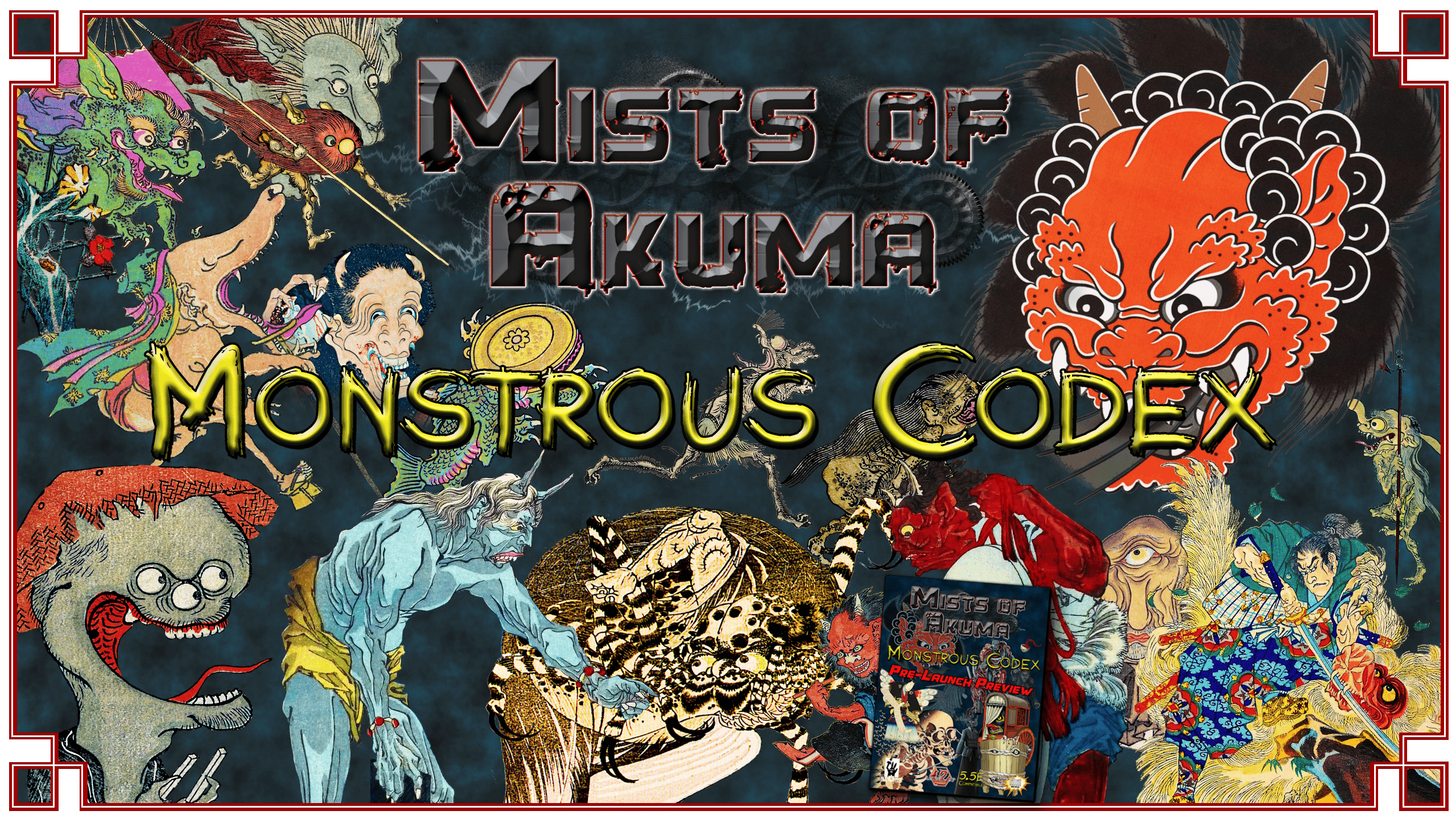 Mists of Akuma: Monstrous Codex | Level Up: A5E and D&D 5.5E