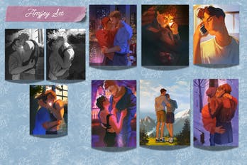 Amjjey Art Print Set