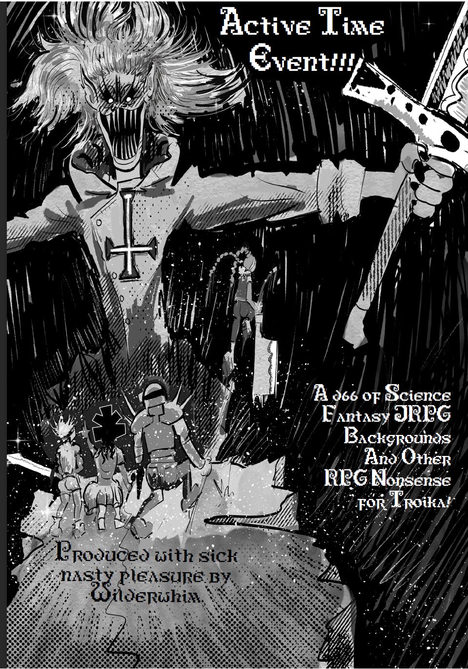 Active Time Event!!! a d66 of TTJRPG Backgrounds for Troika!