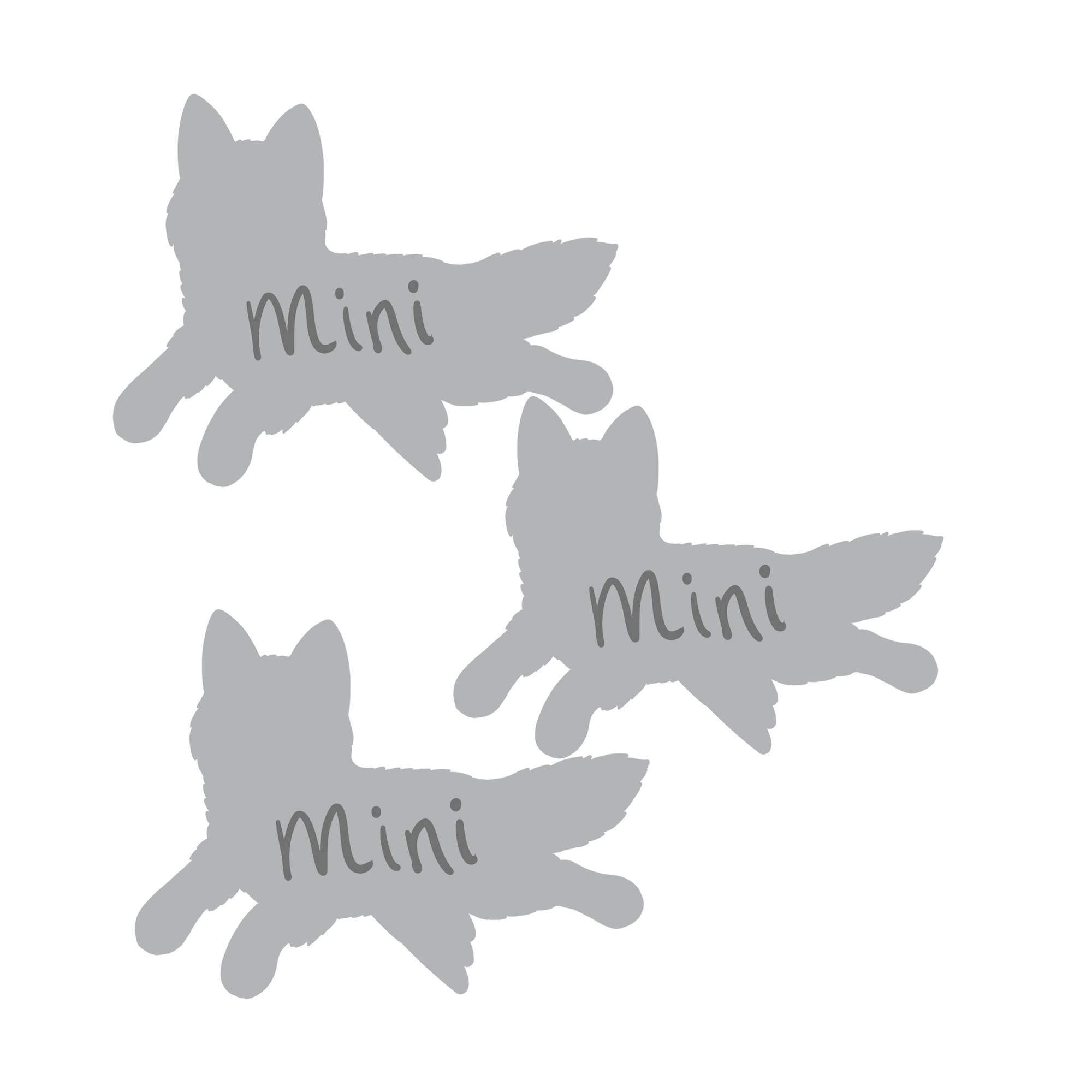 3 MINI Fox Plush