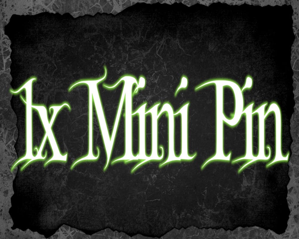 1x Mini Pin