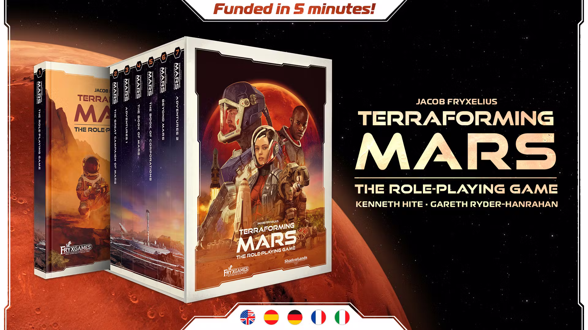 Terraforming Mars - the official TTRPG