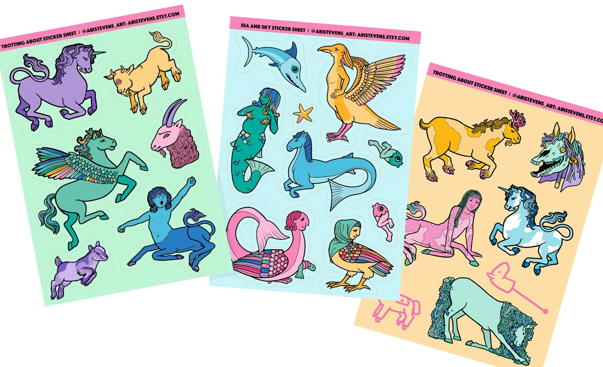 All 3 Sticker Sheets