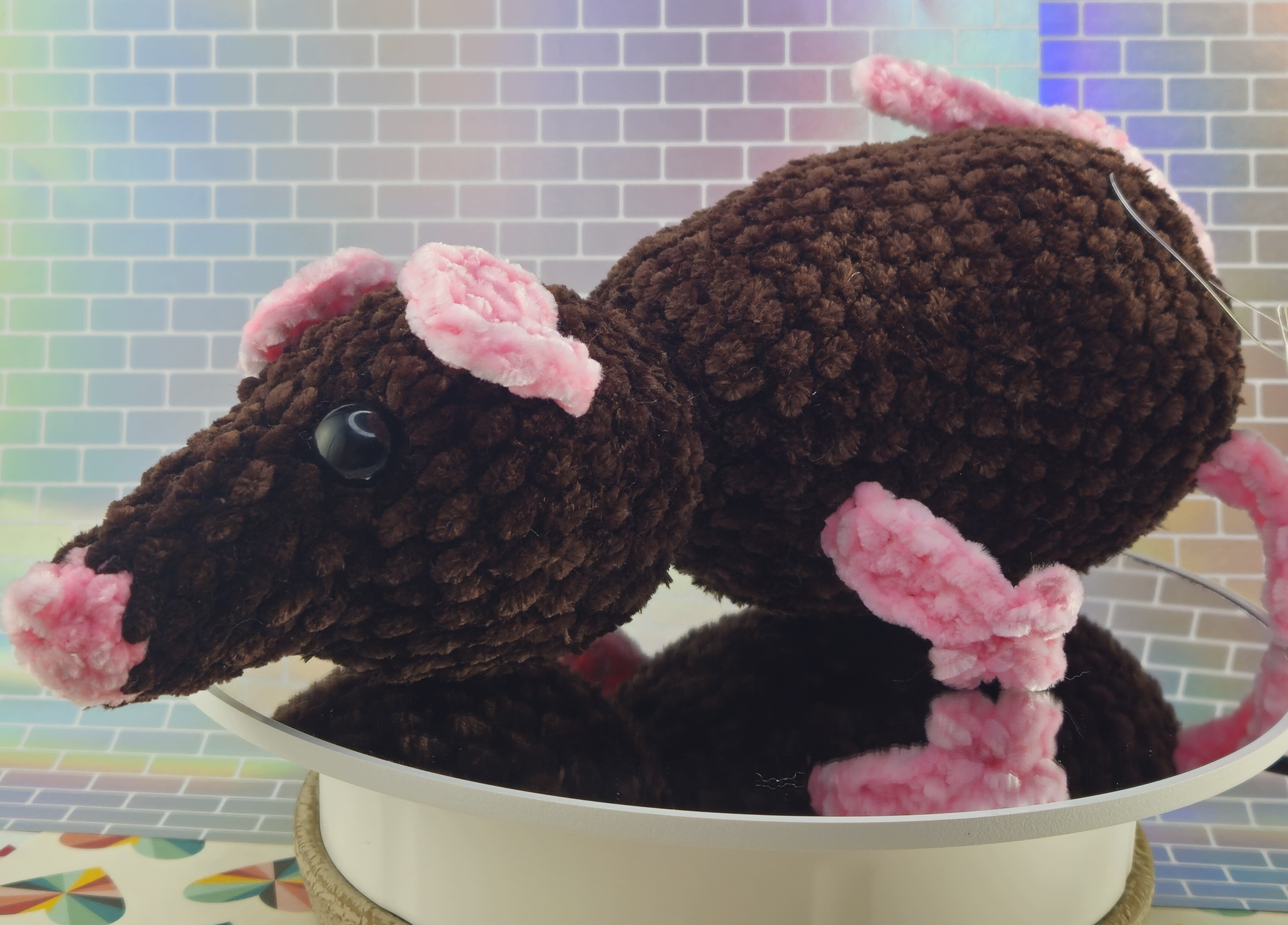 Crochet Rat