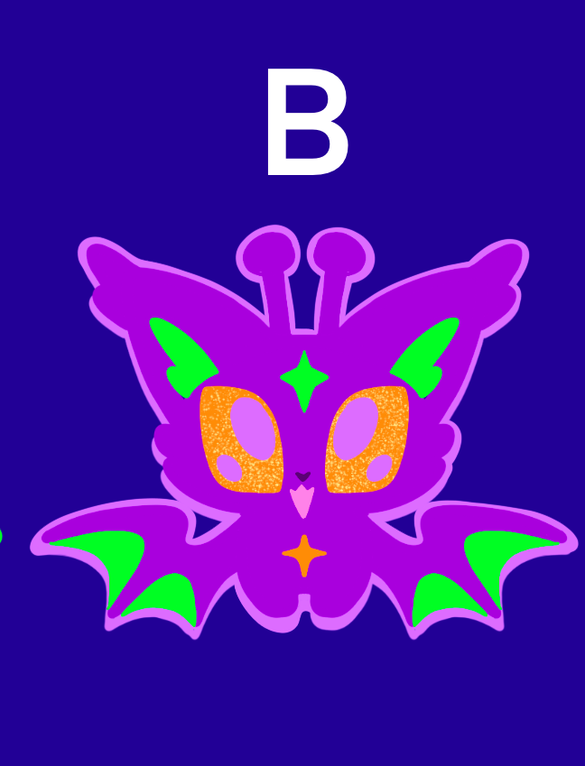 B
