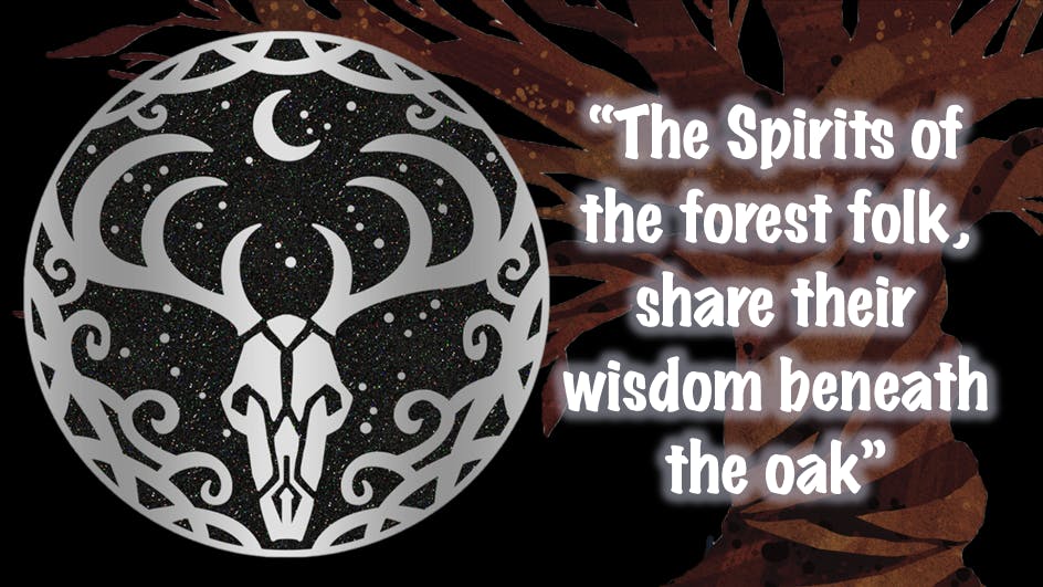 The Forest Spirit Enamel Pin 