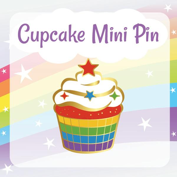 Cupcake Mini Pin