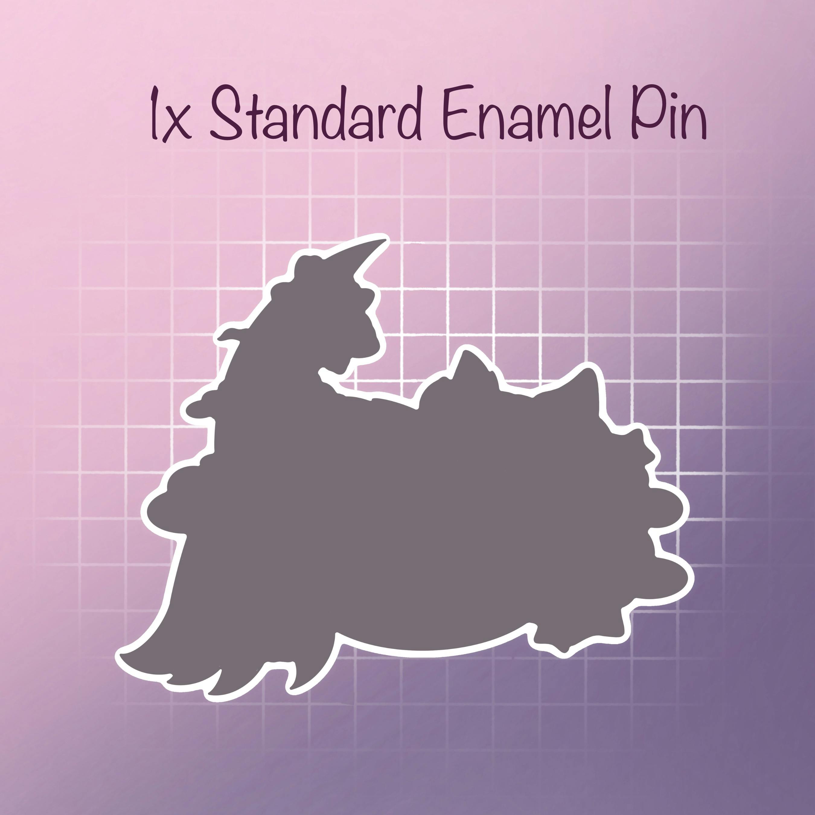 1 Standard Enamel Pin