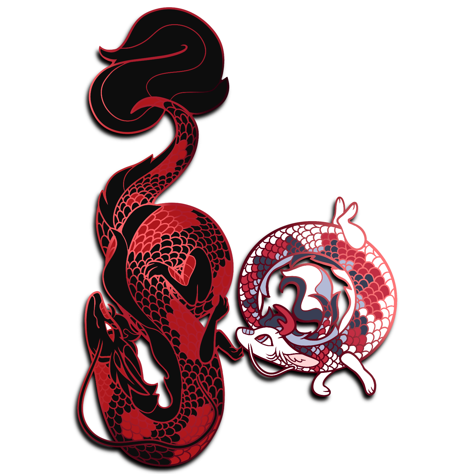 Big & Small Koi Dragon Bundle