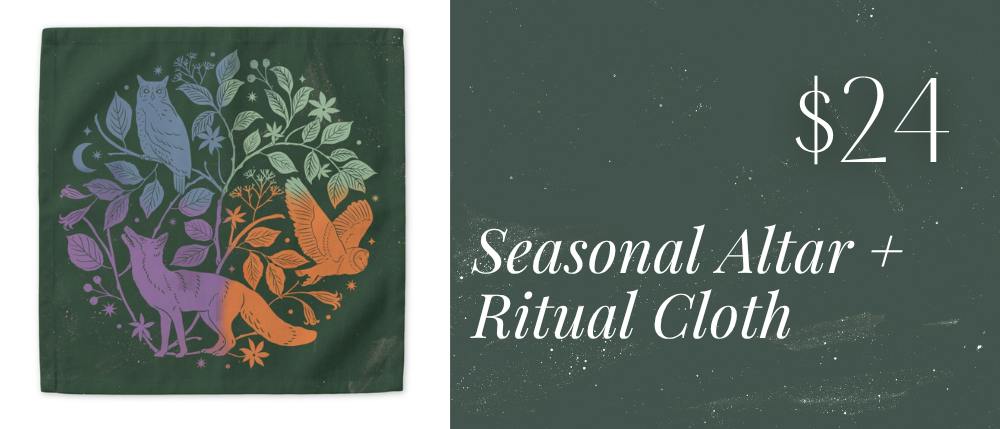 Seaonal Altar + Ritual Cloth