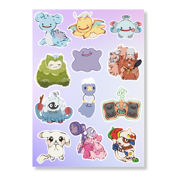 ✶ Sticker Sheet