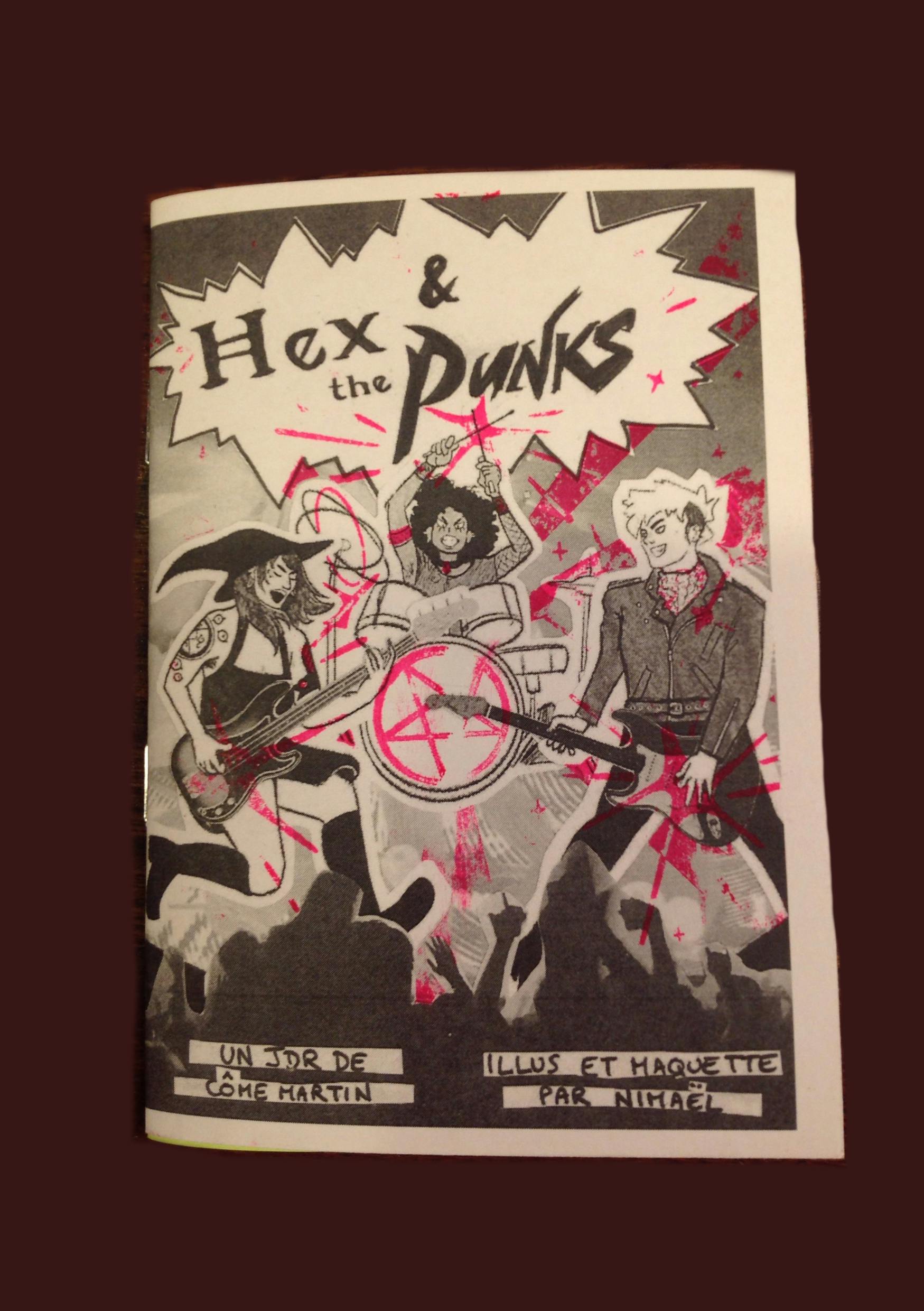 [FR] Un exemplaire imprimé de Hex & the Punks